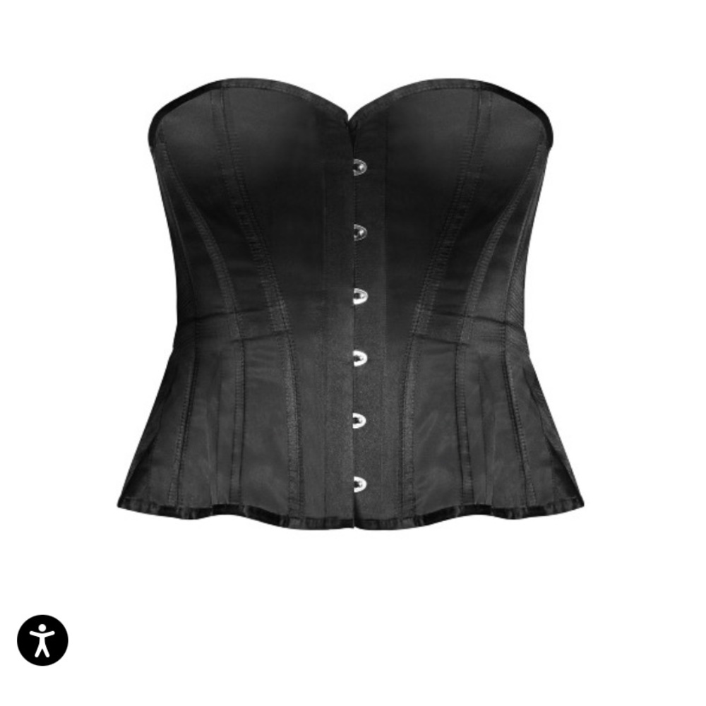 Boned Corset-Black